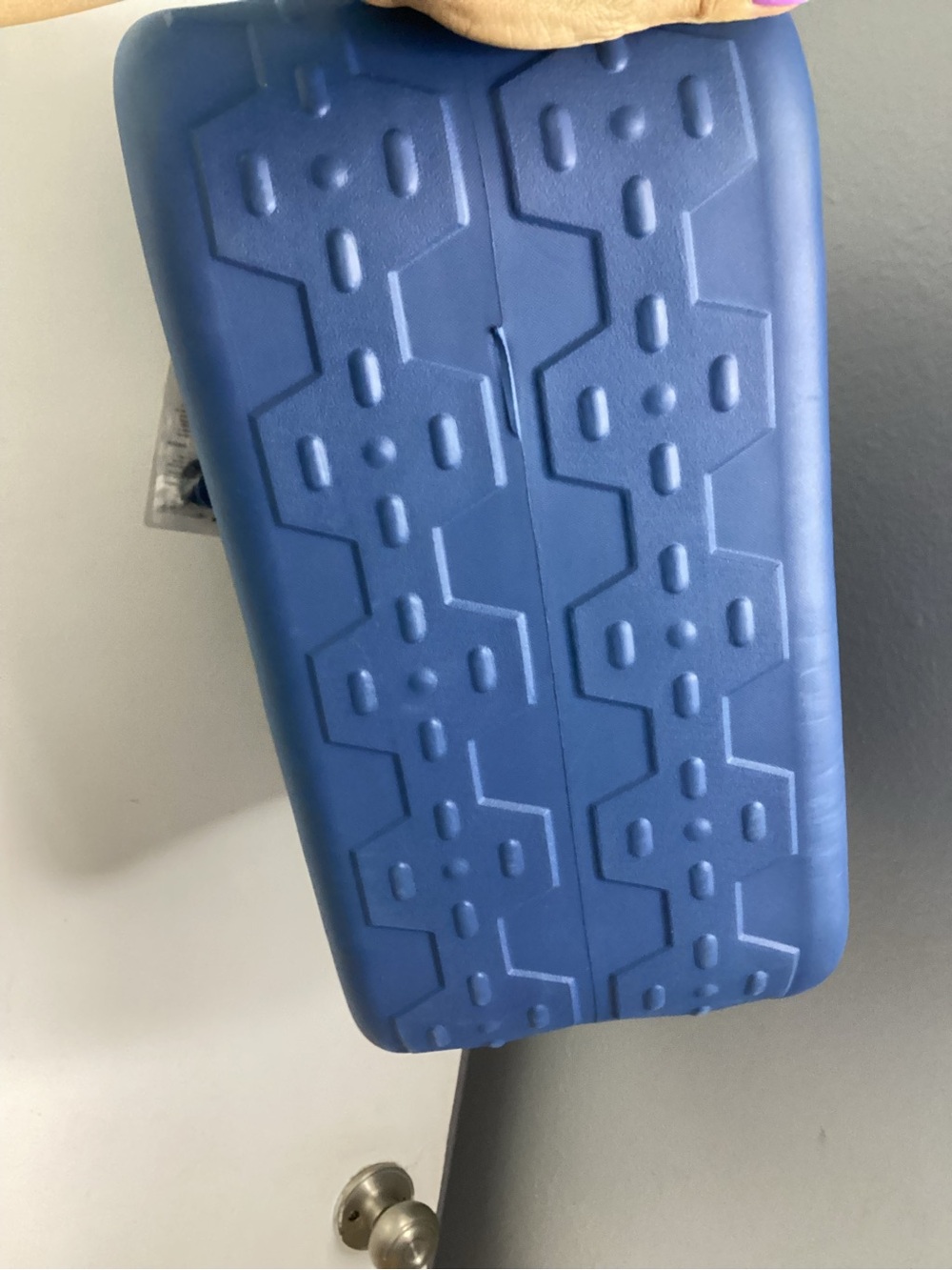 Mainstays Blue Silicone Large Multi-Purpose EVA Flex Tote - Picture 5 of 11